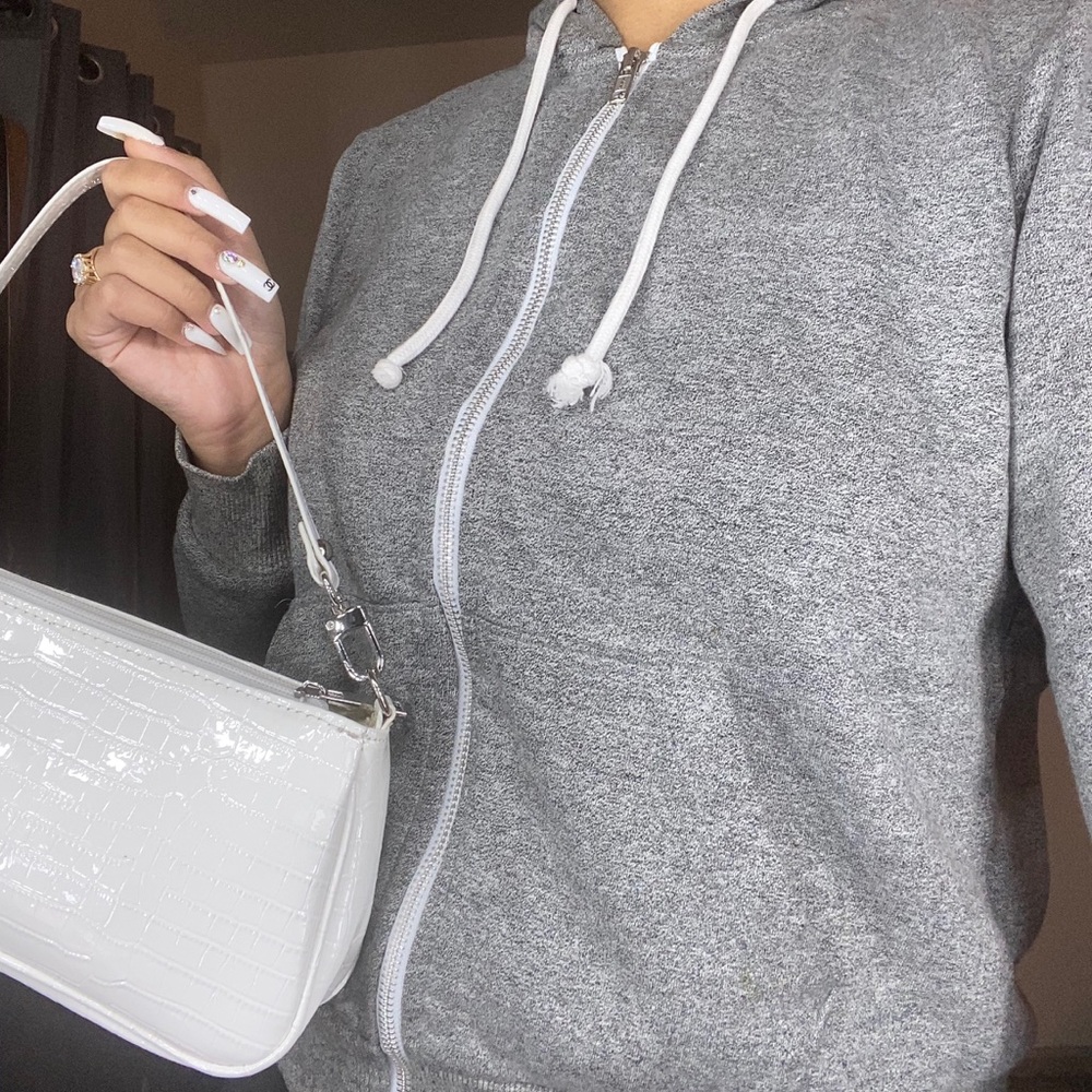 Grey hoodie